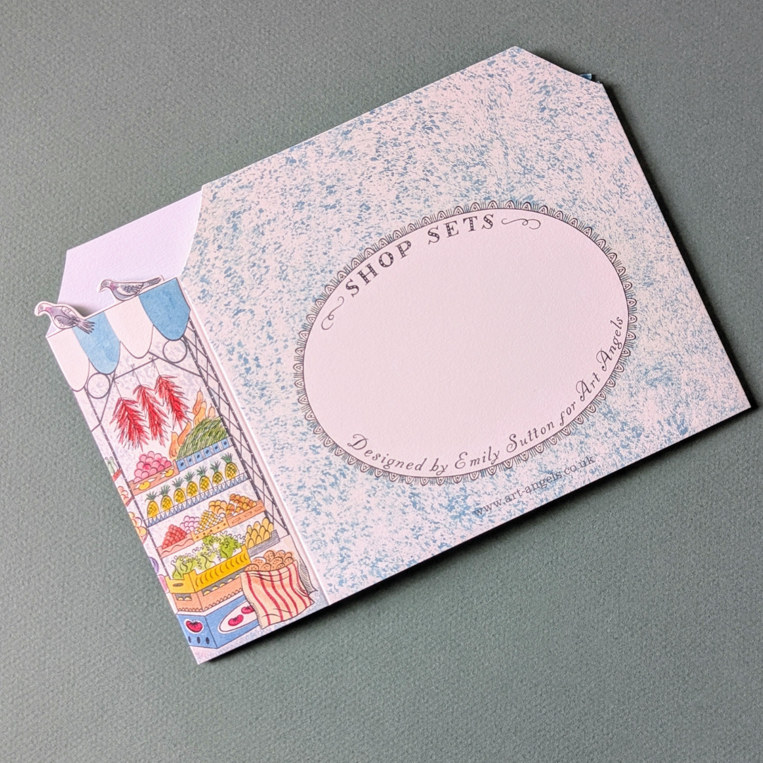 Carte 3D Jour de Marché - Emily Sutton