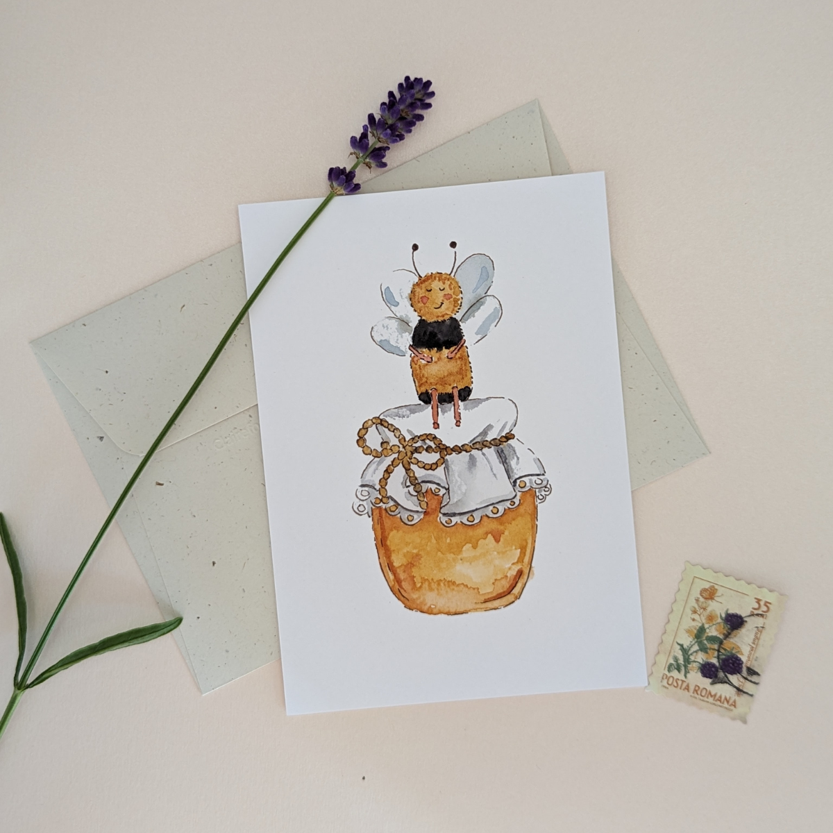 Une illustration de Patate et Petite Tête qui m'évoque les beaux jours, les jardins fleuris, les champs de lavande…