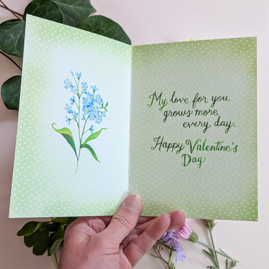 Carte Love de Katie Daisy