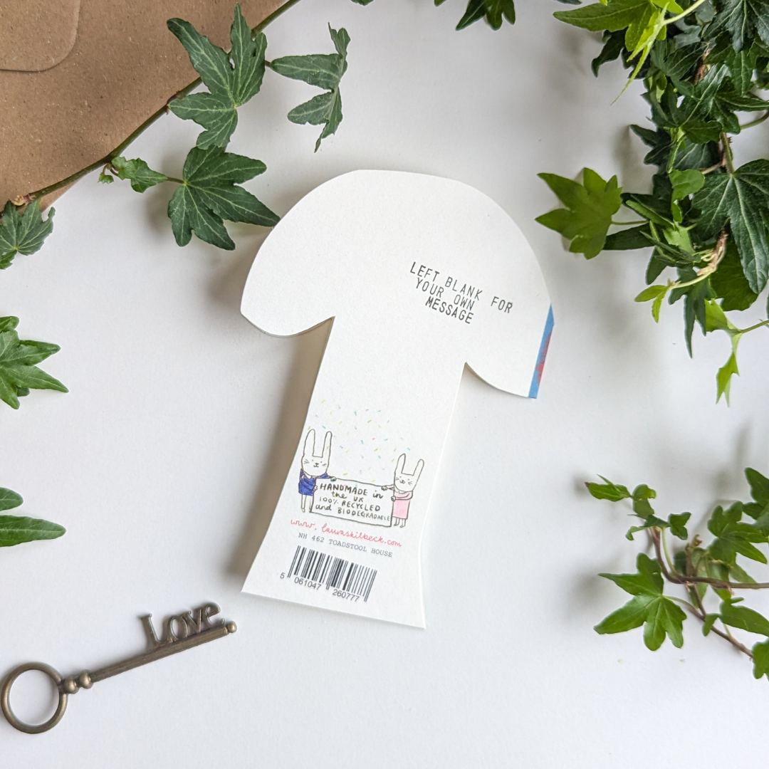 Carte Maison Champignon - Laura Skilbeck