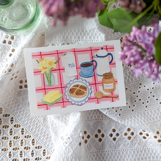 Carte Mimi Dickson Petit Déjeuner Champêtre