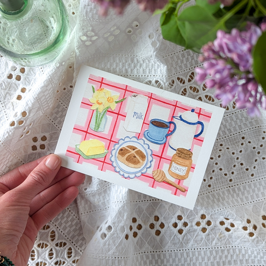 Carte Mimi Dickson Petit Déjeuner Champêtre