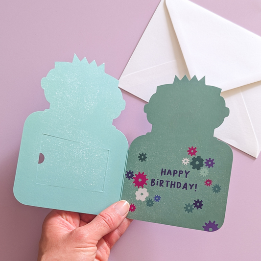 Carte Robot D'Anniversaire Pour Enfant