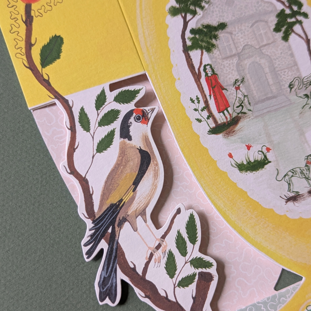 Carte Découpée Vase - Art Angels