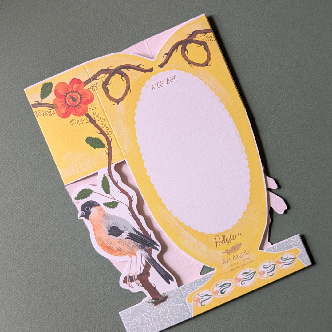 Carte Découpée Vase - Art Angels