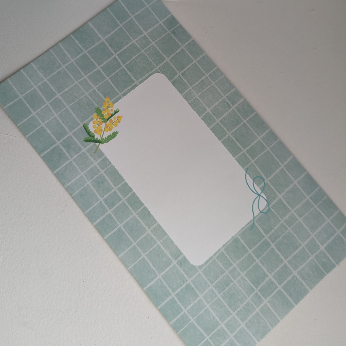 Carte Bouquet de Mimosa Pop-Up