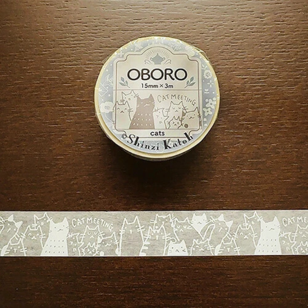 Masking Tape Shinzi Katoh Cat Meeting