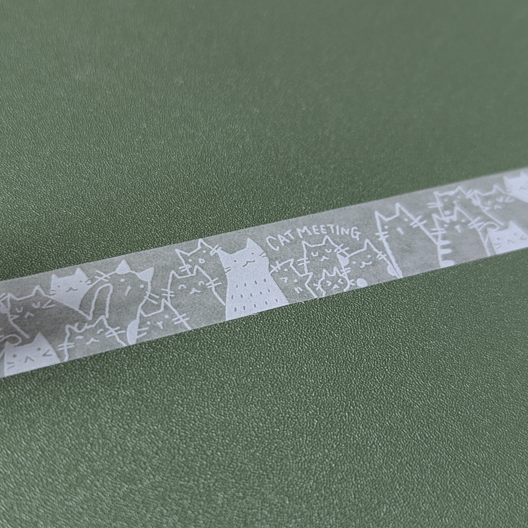 Masking Tape Shinzi Katoh Cat Meeting