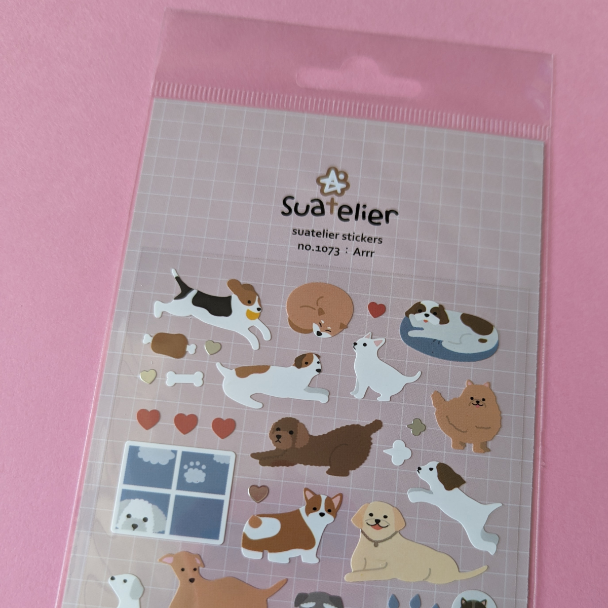Stickers Suatelier Chiens