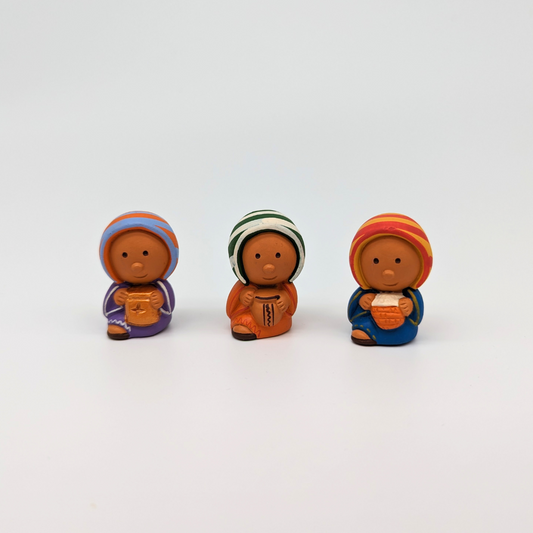 Crèche de Noël en Terre Cuite