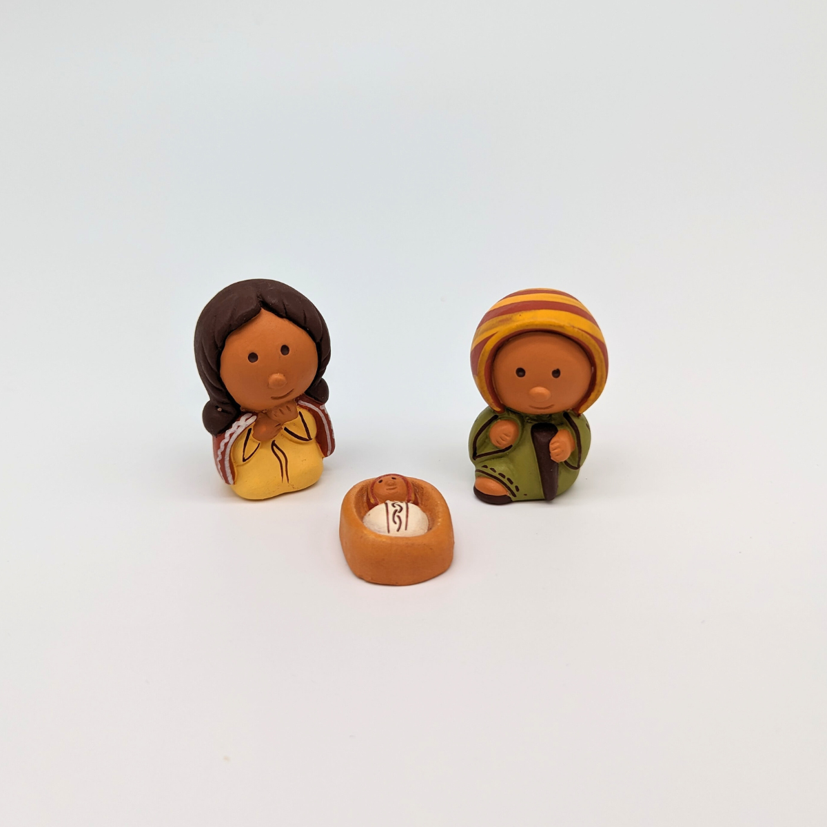 Crèche de Noël en Terre Cuite