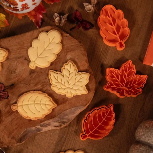 Emporte-pièces Feuilles Automne x3 - Uniberry 3D