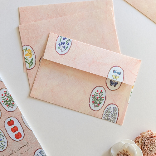 Enveloppes Birds Song - Midori Asano