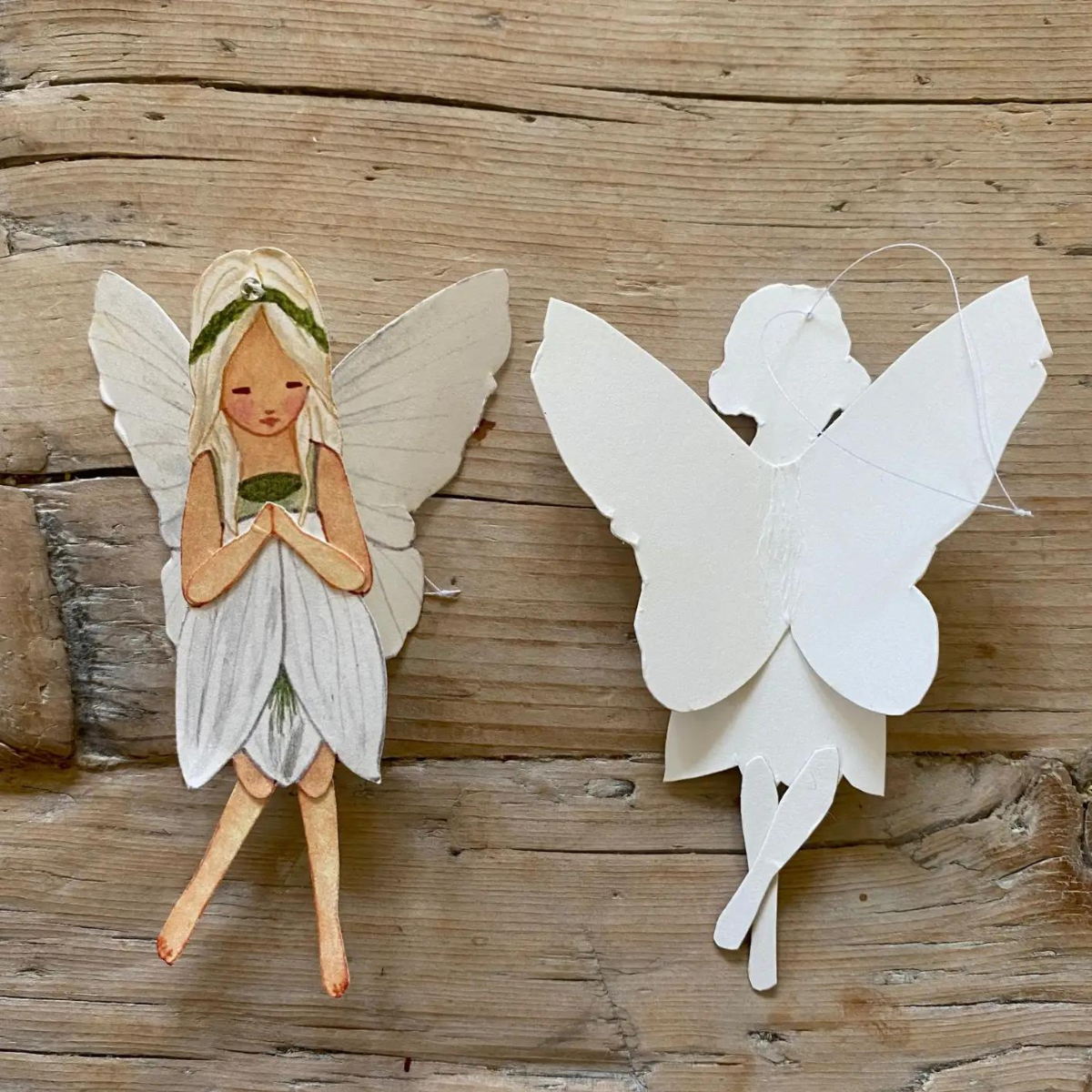 Fées & Elfes des Perce-Neige Carte à Découper