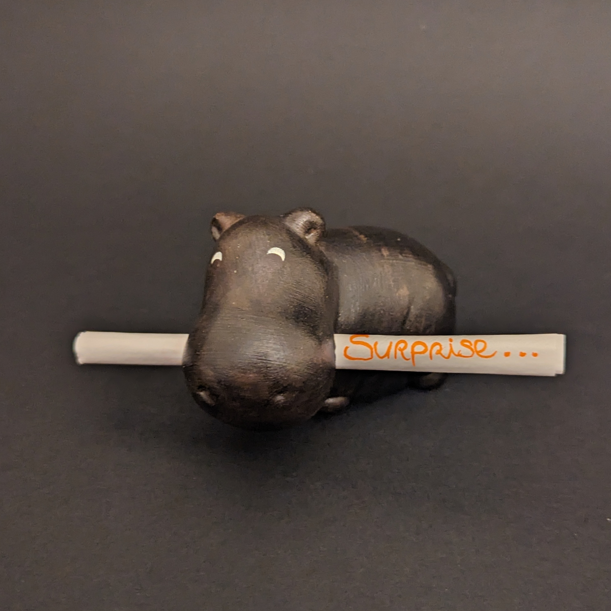 Figurine en Terre Cuite Hippopotame