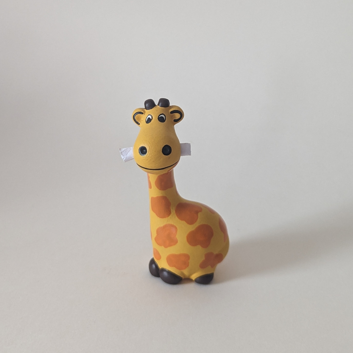 Figurine en Terre Cuite Girafe