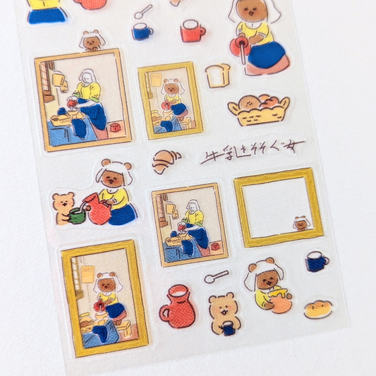 Furukawa Shiko Stickers La Laitière
