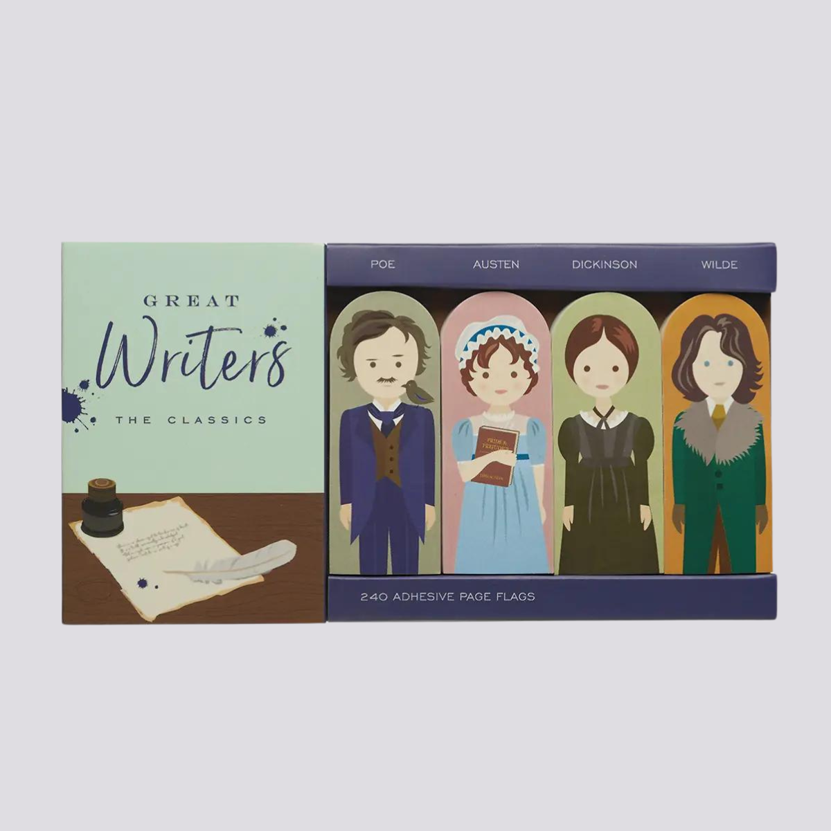 Marque-Pages Adhésifs Auteurs Classiques