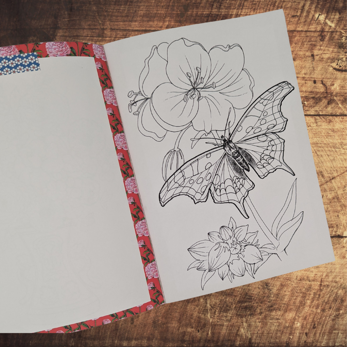 Coloriage Fleurs et Bouquets