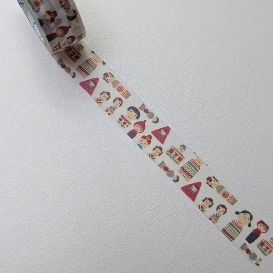 Masking Tape Shinzi Katoh Kokeshi