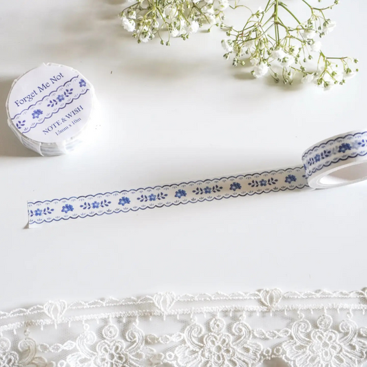 Masking Tape Myosotis – Note & Wish