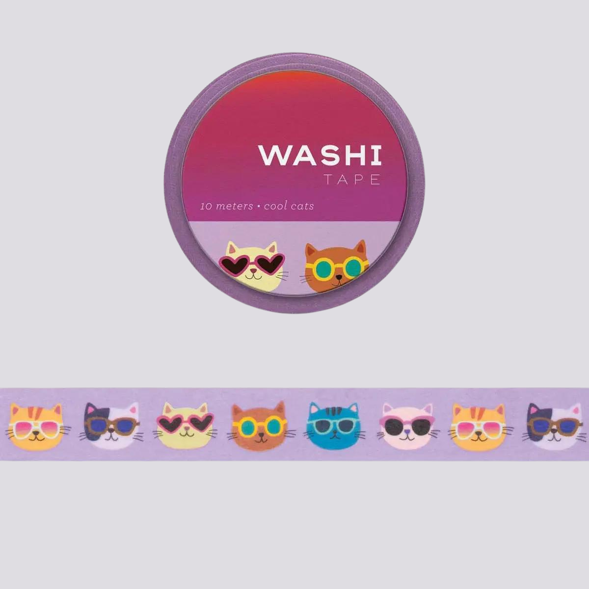 Masking Tape Cool Cats