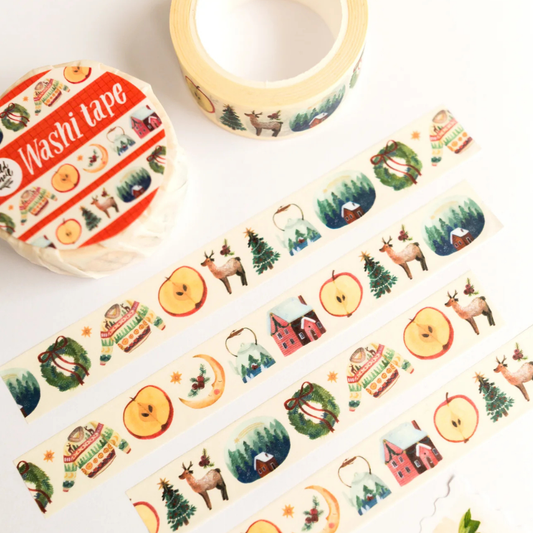 Masking Tape Home For Christmas - Wild Pencil