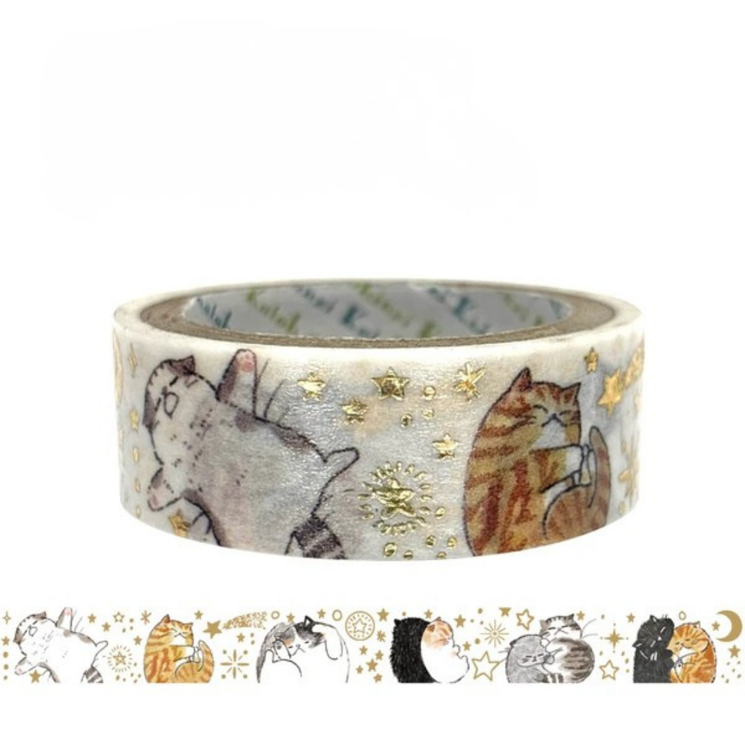 Masking Tape La Sieste des Chats Shinzi Katoh