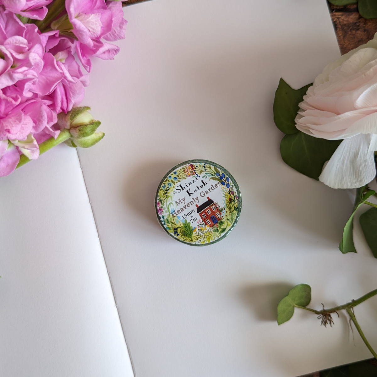 Masking Tape Shinzi Katoh Jardin Secret