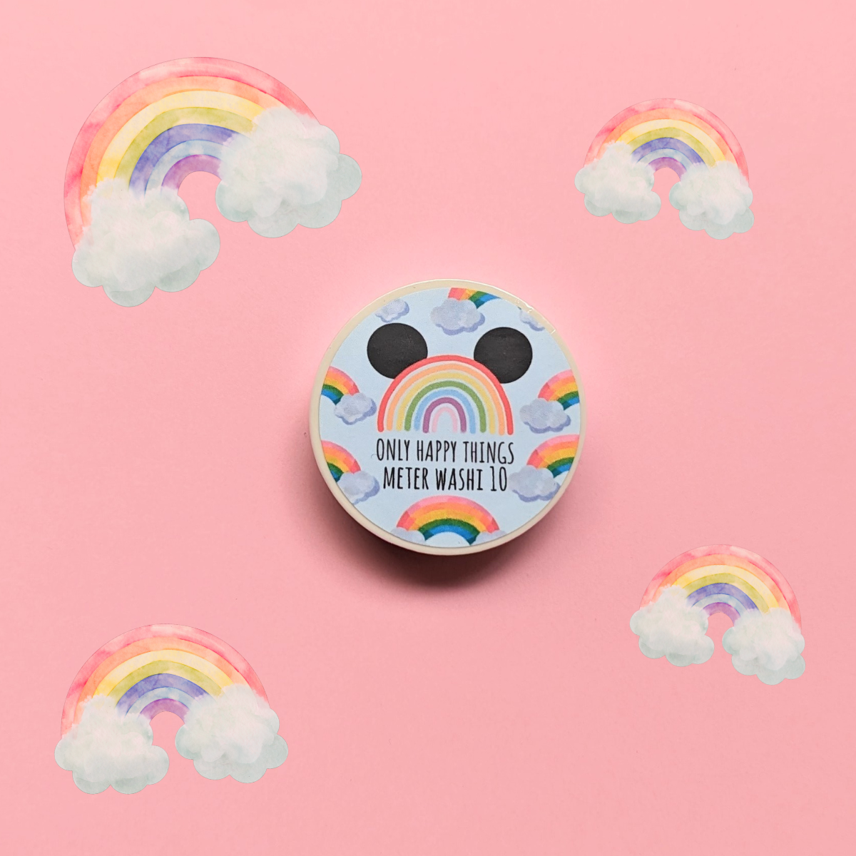 Les arcs-en-ciel sont souvent associés à la magie, à l'émerveillement et à la promesse de jours meilleurs. En utilisant ce masking tape arc-en-ciel vous invitez cette atmosphère enchantée dans vos réalisations, créant ainsi un sentiment d'évasion et d’optimisme.