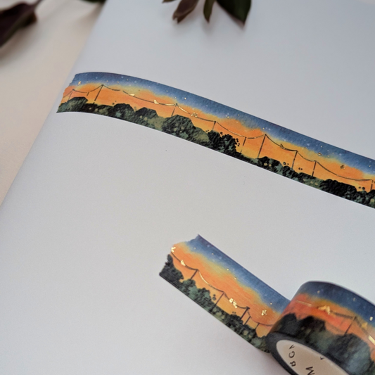 Masking Tape Lueurs Dorées