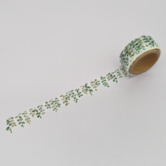 Masking tape avec des feuillage qui tombe.