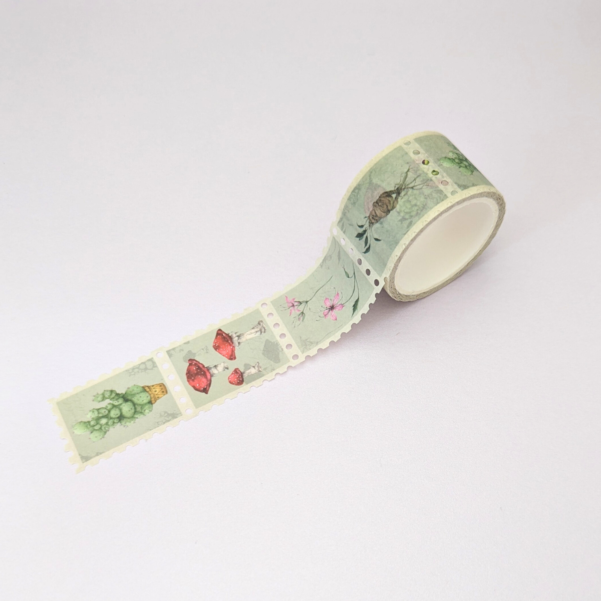 Masking Tape Timbres Herboriste