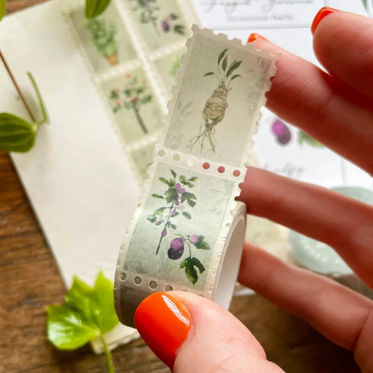 Masking Tape Timbres Herboriste - Georgiou Draws