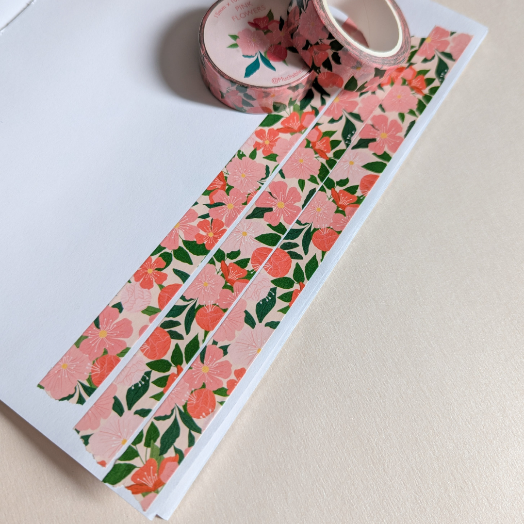 Masking Tape Fleurs de Cerisier - Muchable