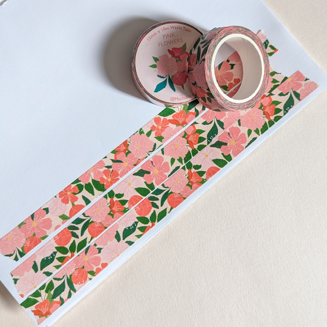 Masking Tape Fleurs de Cerisier - Muchable