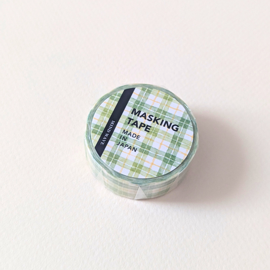 Masking Tape Vichy Vert