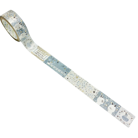 Masking Tape Shinzi Katoh Chat Blanc