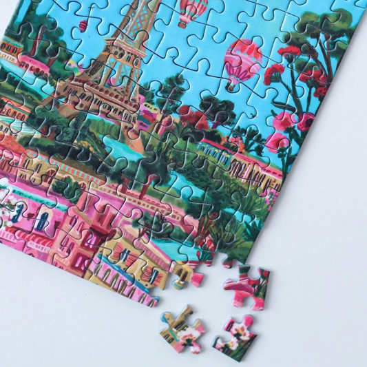 Mini Puzzle Été à Paris 99 pièces