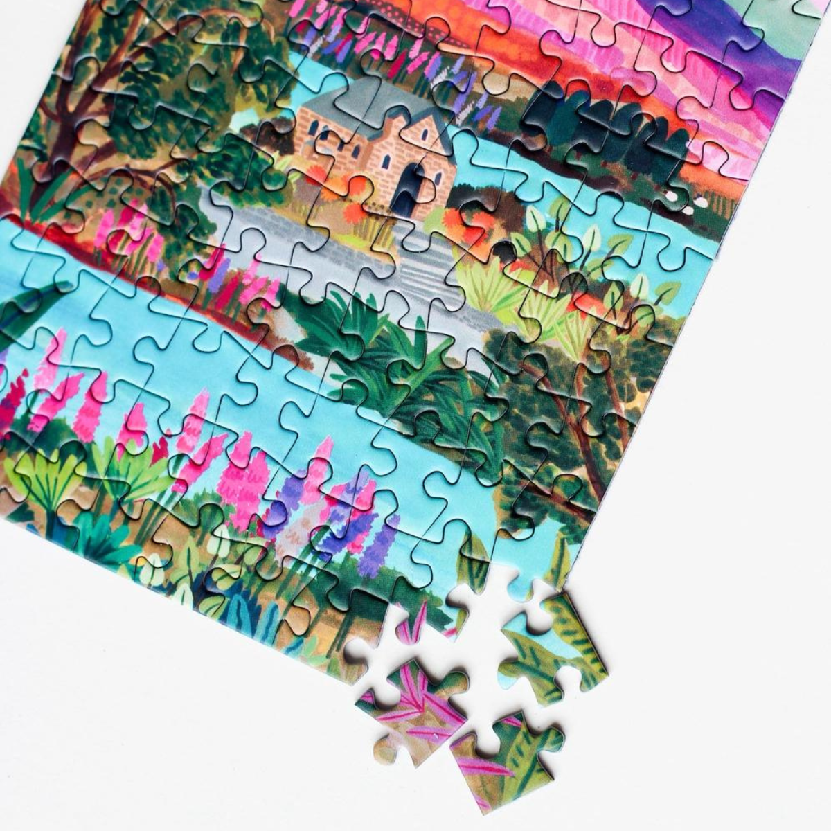 Mini Puzzle Lac Tekapo 99 pièces