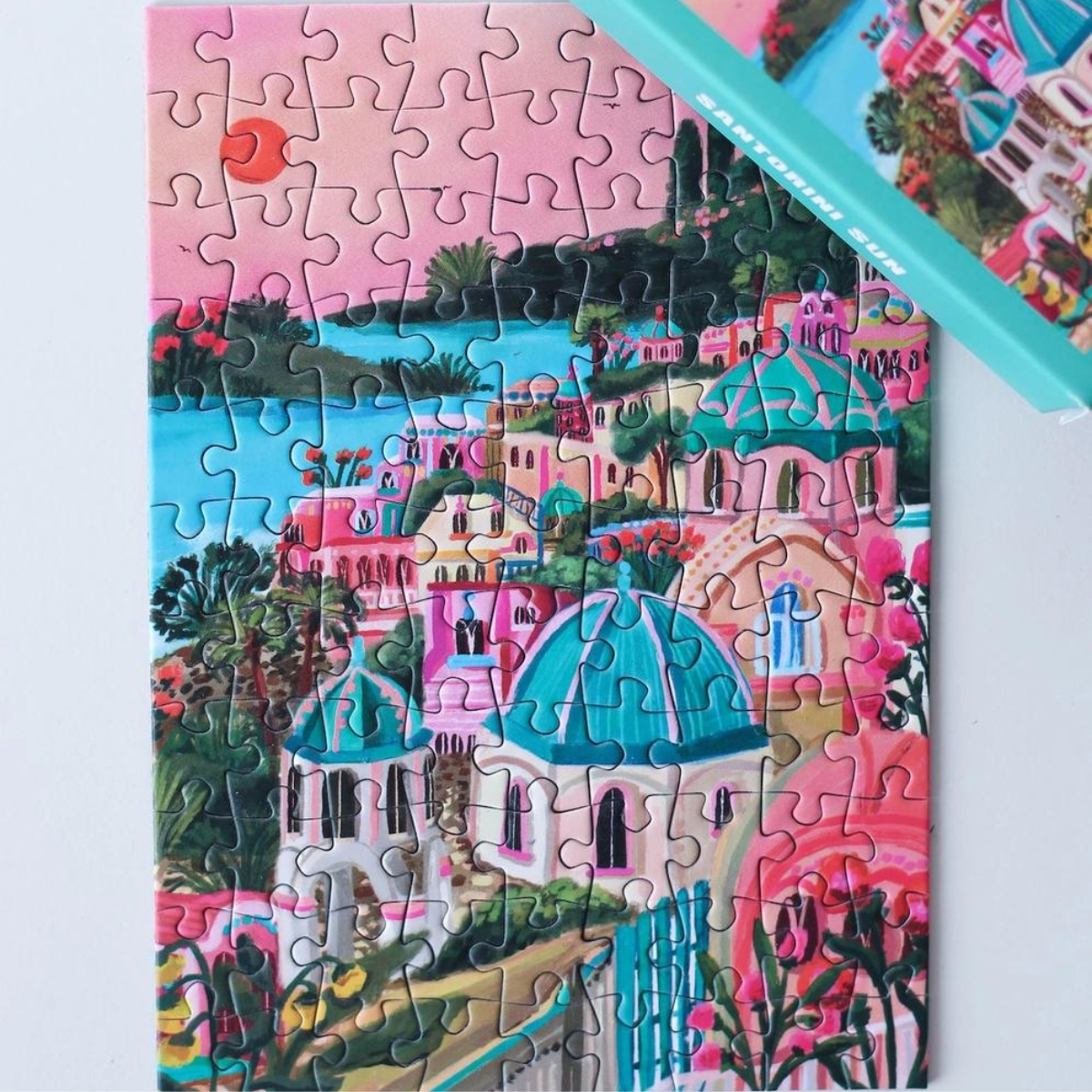 Mini Puzzle Santorin 99 pièces