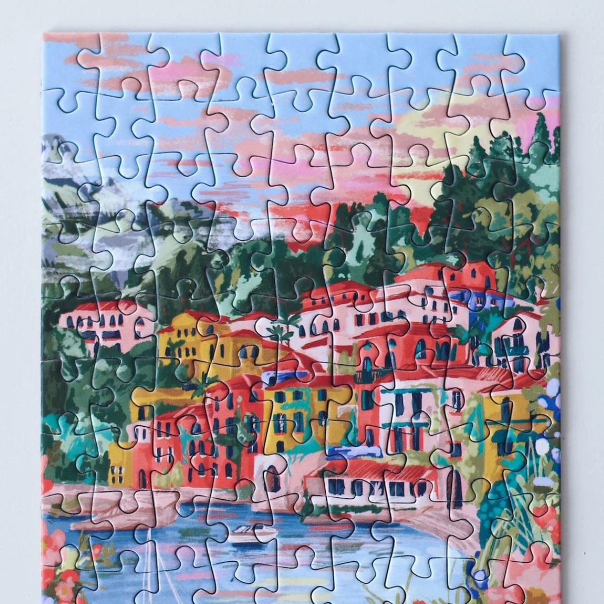 Mini Puzzle Lac de Côme 99 pièces
