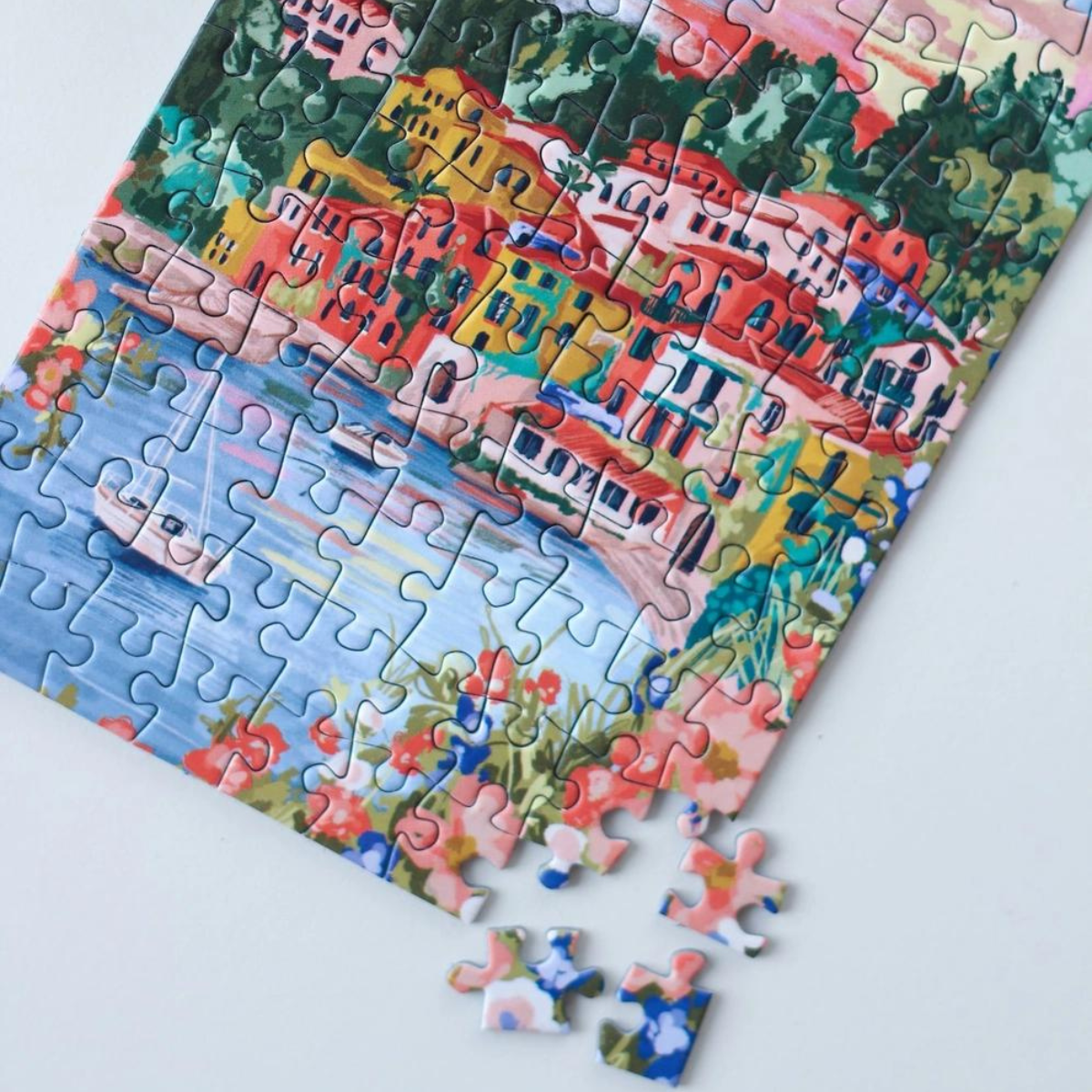 Mini Puzzle Lac de Côme 99 pièces