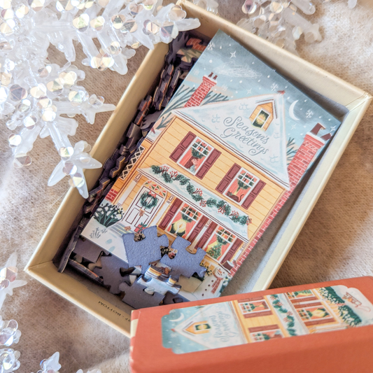 Mini puzzle Vintage Christmas 99 pièces - Trevell