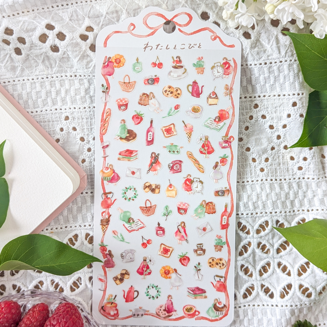 Mini stickers Pique-nique et goûter champêtre – Mind Wave