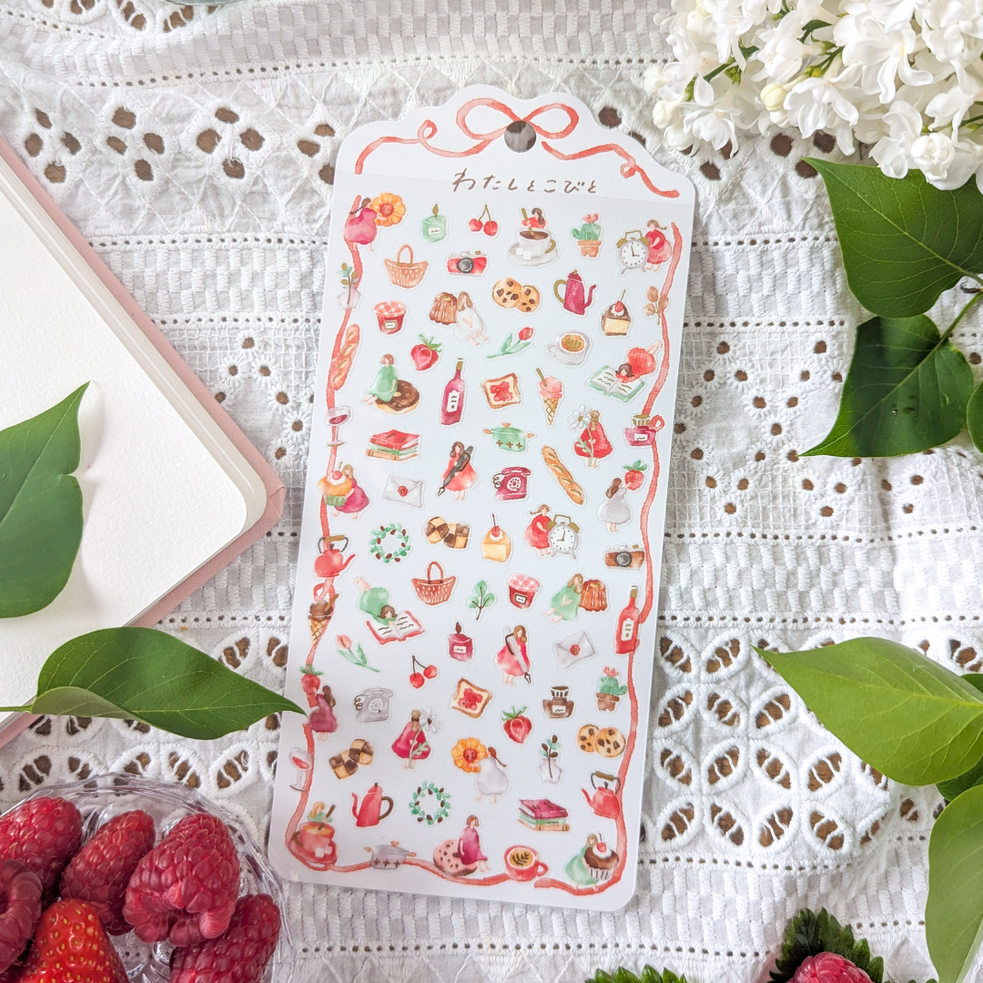 Mini stickers Pique-nique et goûter champêtre – Mind Wave