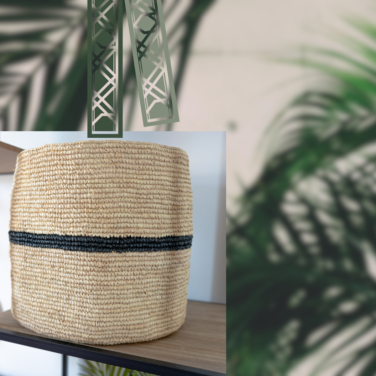 Transformez votre espace de vie en un lieu accueillant et empreint de charme avec ces petits trésors tissés à la main. En plus de leur utilisation en cache-pots, ces adorables paniers en raphia se transforment en paniers de rangement dans votre chambre, votre salon.