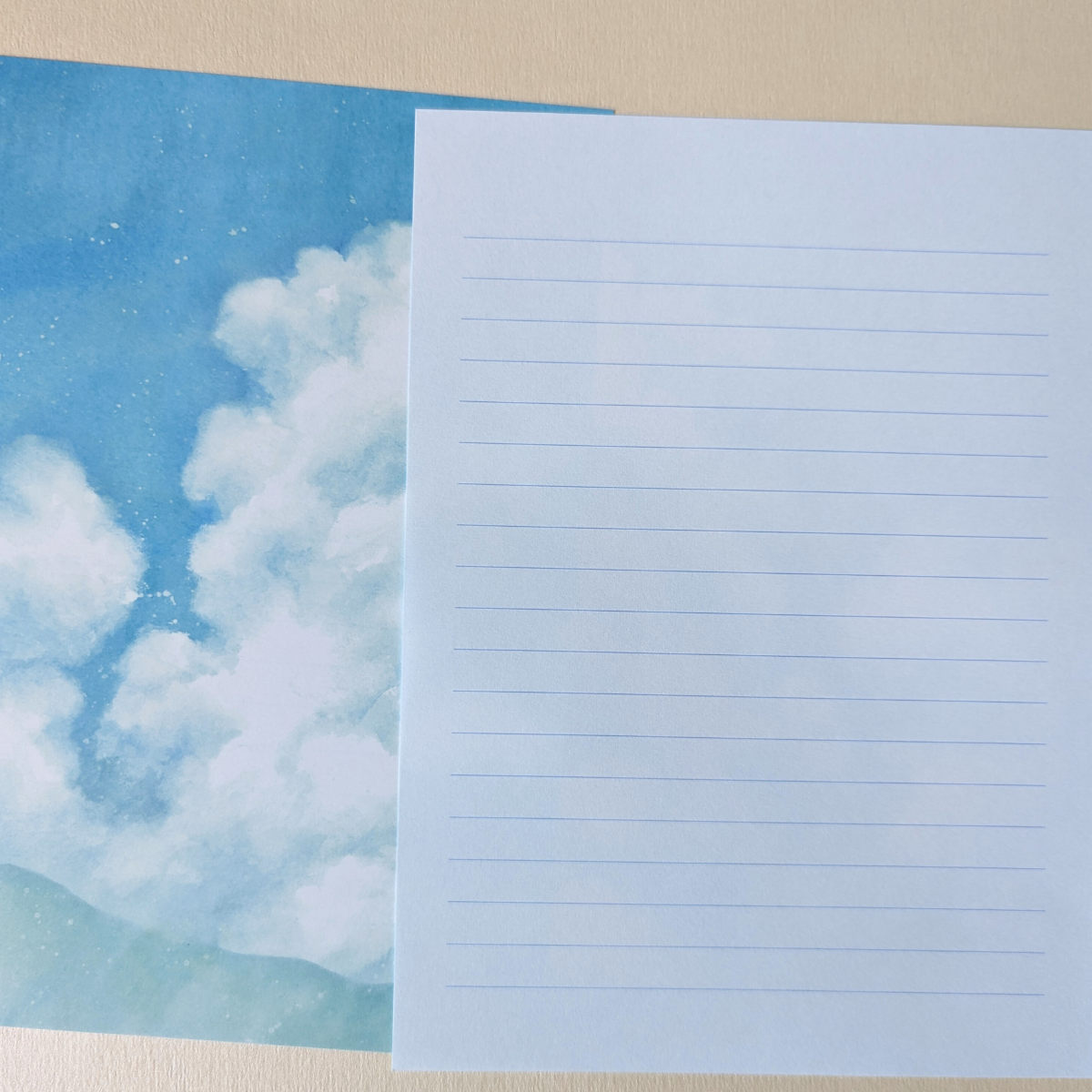 Set d'Écriture de Lettres Ciel Bleu - Ryu Ryu