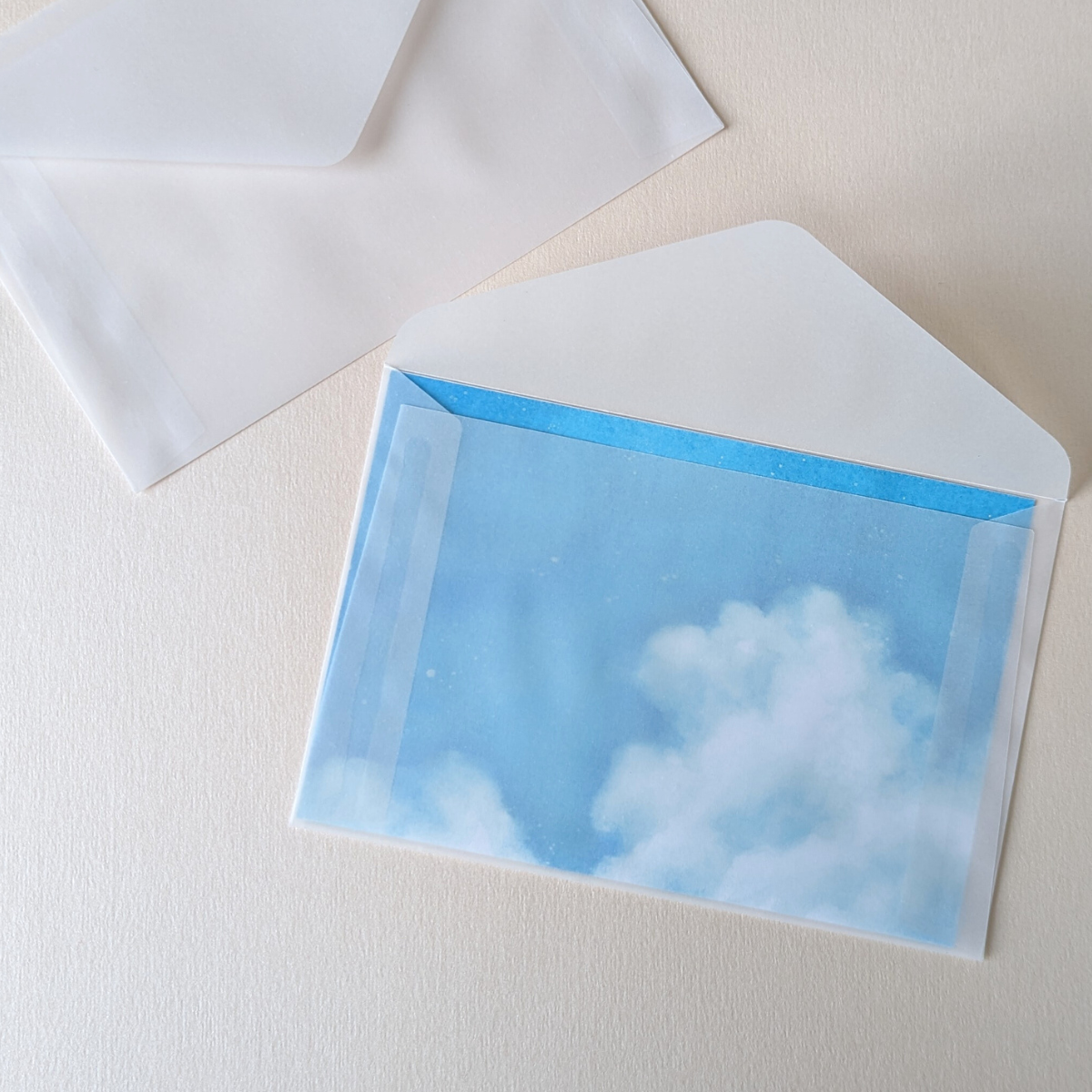 Set d'Écriture de Lettres Ciel Bleu - Ryu Ryu