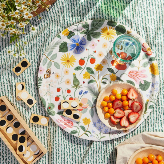 Plateau Rond Rifle Paper Strawberry Fields